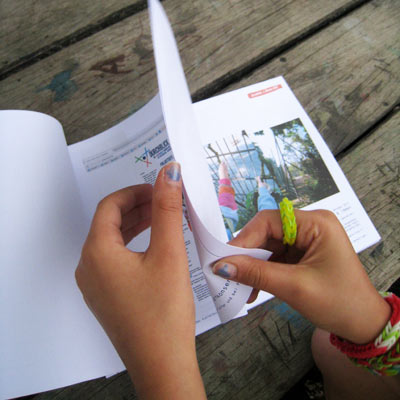 Dokumentation I . Durchblick . das kunterbunte Zaunprojekt auf dem Gr&auml;selberg 2013/2014 